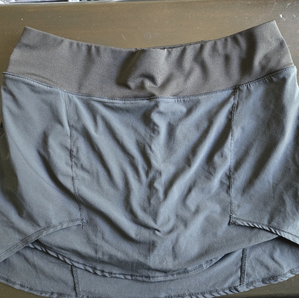 Oiselle running skirt black 8